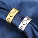 Ladies' Ring with Heartbeat D2908 5