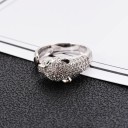 Ladies' Ring with Leopard D2094 2