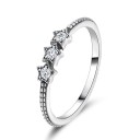 Ladies' Ring with Stars D1322 2