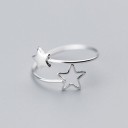 Ladies' Ring with Stars D1515 1