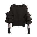 Ladies' Ruffled Sweater 3
