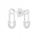 Ladies' Safety Pin Earrings 1