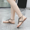 Ladies' Sandals with Gemstones 8