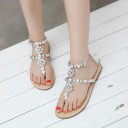 Ladies' Sandals with Gemstones 10