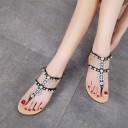 Ladies' Sandals with Gemstones 12