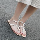 Ladies' Sandals with Gemstones 15