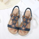 Ladies' Sandals with Rhinestones 9
