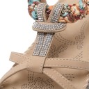 Ladies' Sandals with Silver Stones 7