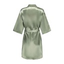 Ladies' Satin Robe Lightweight Elegant Tie Waist Robe Soft Comfortable Homewear for Everyday Use 1
