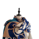 Ladies' Scarf 185 x 65 cm Polyester Scarf with Simple Pattern Lightweight Elegant Fashion Accessory Stylish Comfortable Scarf for Everyday Wear in Every Season 12