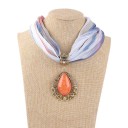 Ladies' Scarf Necklace 12