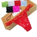 Ladies' Sexy Lace Thong J2807 10