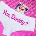 Ladies' Sexy Thong Yes, Daddy J499 1