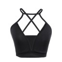 Ladies' Sheer Crop Top B342 5