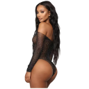 Ladies' Shimmering Erotic Bodysuit 2