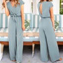 Ladies' Short Sleeve Jumpsuit B864 6