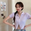 Ladies' Short Sleeve Sweater A2951 5