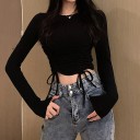 Ladies' Short Sleeve T-Shirt with Long Sleeves B215 4