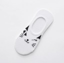 Ladies' Short Socks - Cats A721 1