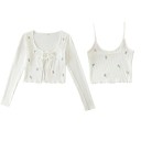 Ladies' Short Sweater and Crop Top 1