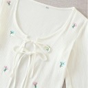 Ladies' Short Sweater and Crop Top 5