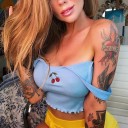 Ladies' Short Top with Cherry 8