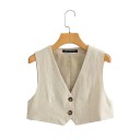 Ladies' Short Vest P2396 2
