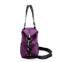 Ladies' shoulder bag and handbag Large bag made of nylon and polyester with a removable strap Inner zip pocket 37 x 32 x 15 cm 8
