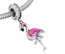 Ladies' Silver Flamingo Pendant 2