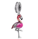 Ladies' Silver Flamingo Pendant 3