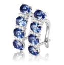 Ladies' Silver Wedding Earrings 2