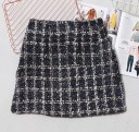 Ladies' Skirt with Check Pattern 8
