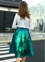 Ladies' Skirt with Floral Print J1068 15