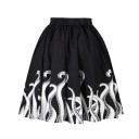 Ladies' Skirt with Tentacle Pattern 3
