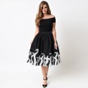Ladies' Skirt with Tentacle Pattern 5