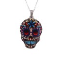 Ladies' Skull Necklace D322 1