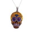 Ladies' Skull Necklace D322 2