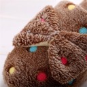 Ladies' Slippers with Dots and Bow 15