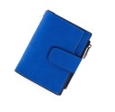Ladies' Small Wallet 12 x 2 x 12 cm Artificial Leather with Suede Finish Side Zip Pocket Card Slots and Document Window 4