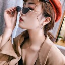 Ladies' Snake Earrings with Zircon 6