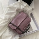 Ladies' Snake Pattern Handbag M677 4