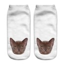 Ladies' Socks - Cat Head 2
