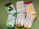 Ladies' Socks - Fruit and Vegetables 10