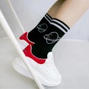 Ladies' Socks - Planet Saturn 7