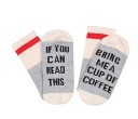 Ladies' Socks with a Humorous Caption J529 8