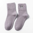 Ladies' Socks with Bulldogs 3