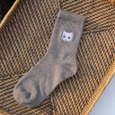 Ladies' Socks with Cats 6