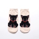 Ladies' Socks with Dog 1