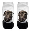 Ladies' Socks with Funny Dogs 8