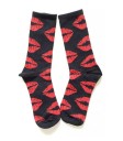 Ladies' Socks with Lip Print 2